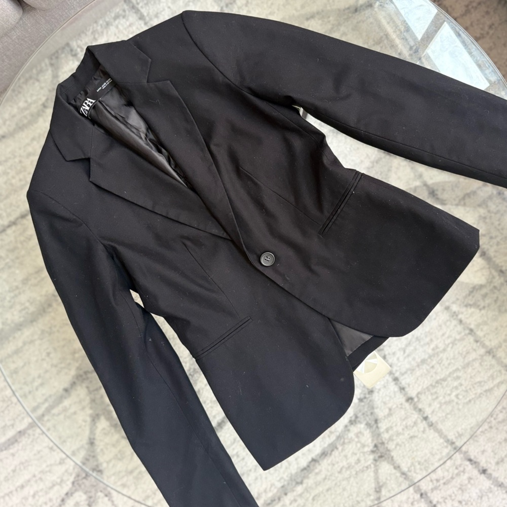 Zara Elegant Black Blazer